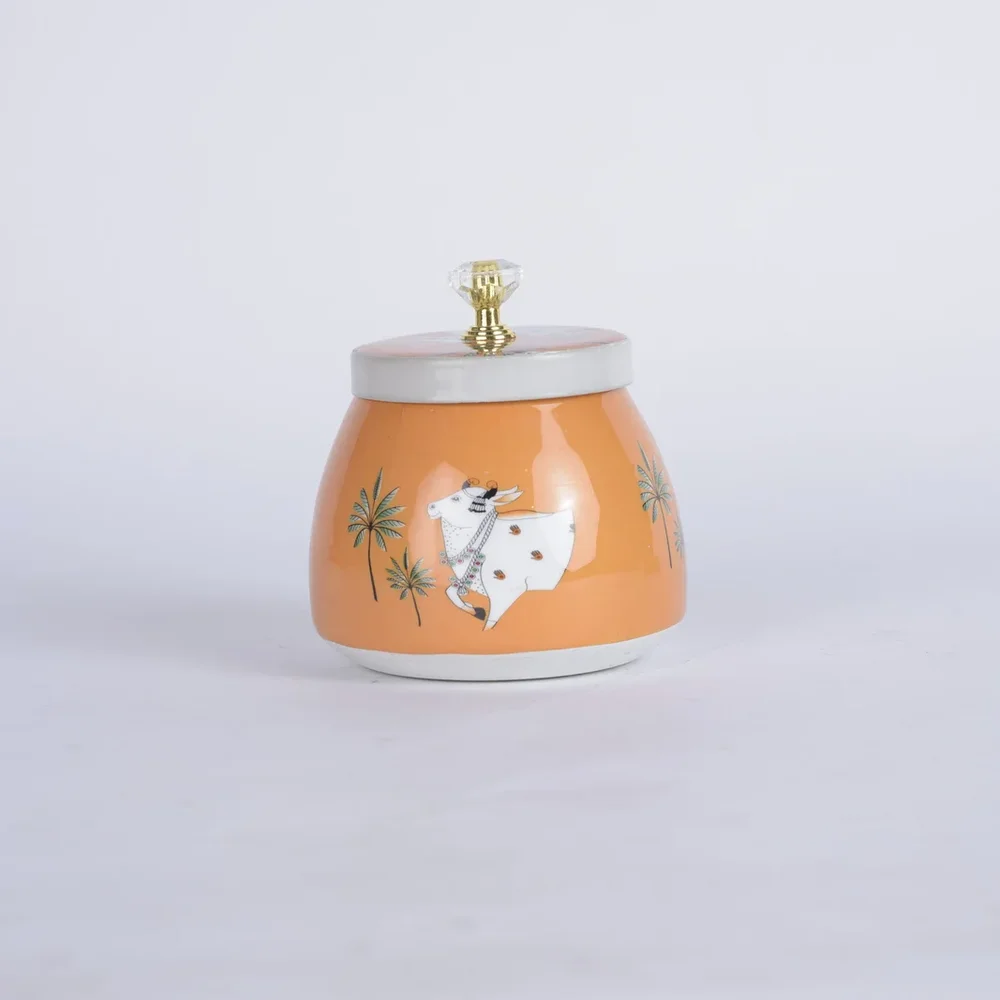 Traditional Handcrafted Sweets Jar Set (5 Pieces) - Home & Kitchen by Deewin Dreamz