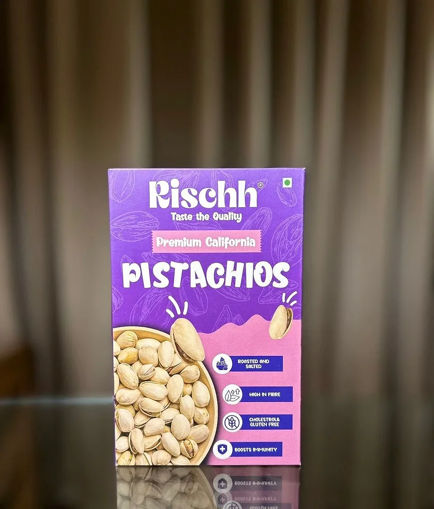Rischh Premium California Pistachios - Food & Agriculture by Yashwardhan Trading Pvt. Ltd.