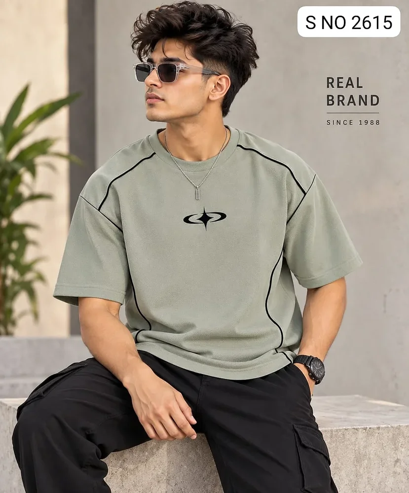 Lycra 200 GSM Mens T-Shirt - Textiles & Apparel by Sea of Story