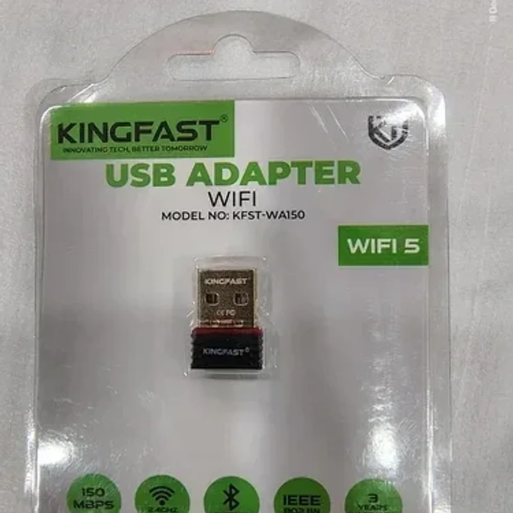 Kingfast Wireless USB Adapter Wifi - Electronics & Electrical by Kingfast Technologies