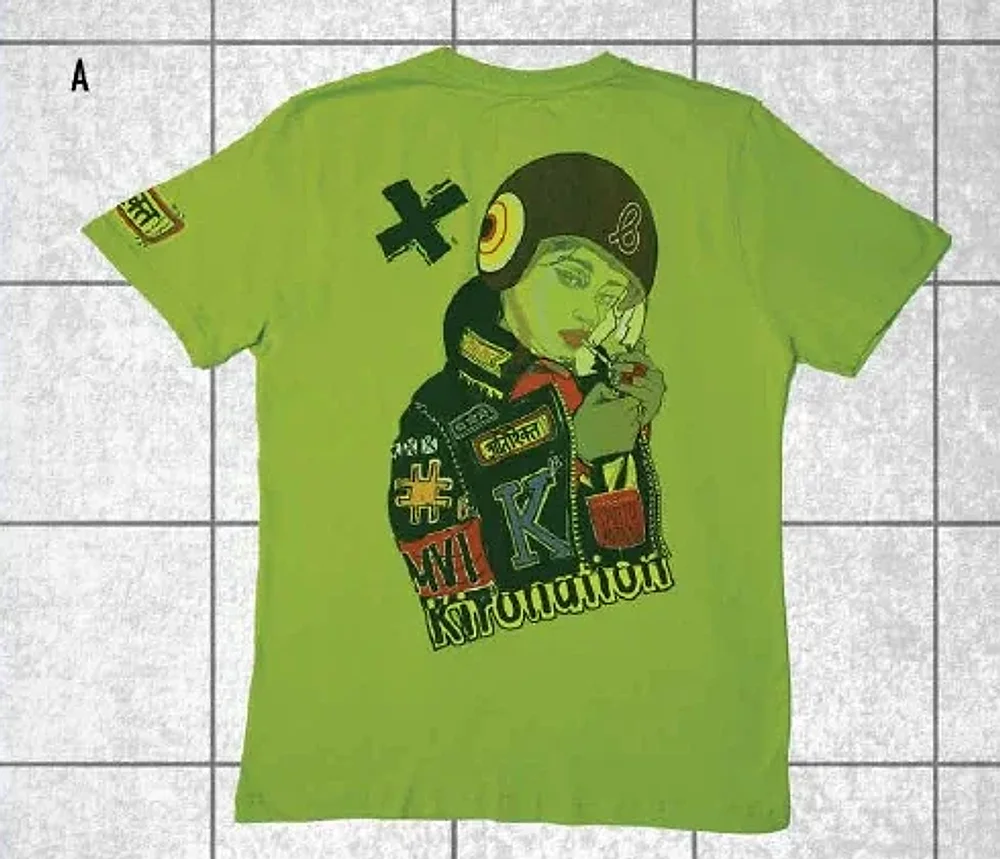 Kiro Nation Graphic Crew Neck Short Sleeve Tee - Textiles & Apparel by Balloonfight Customs