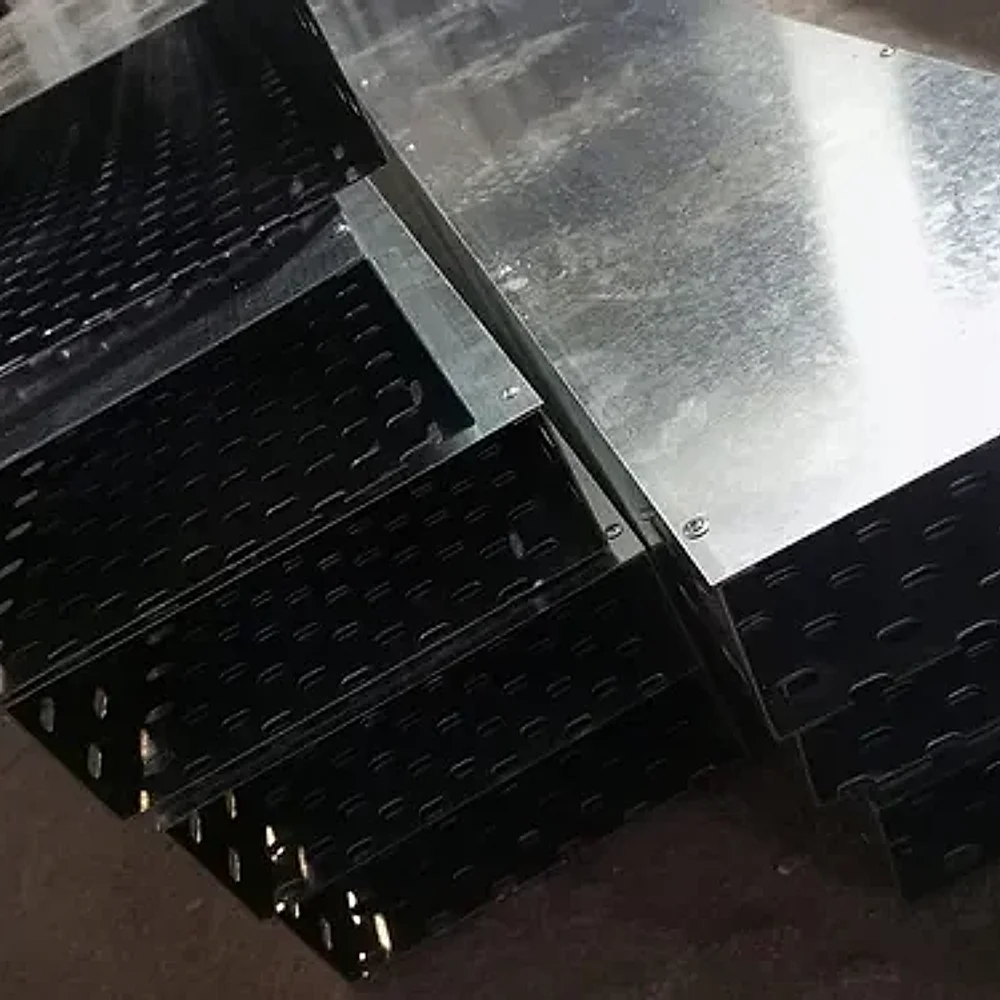GI Pre Galvanized Metal Cable Tray Cover - Electronics & Electrical by M/S. Noida Kiazen Engineering