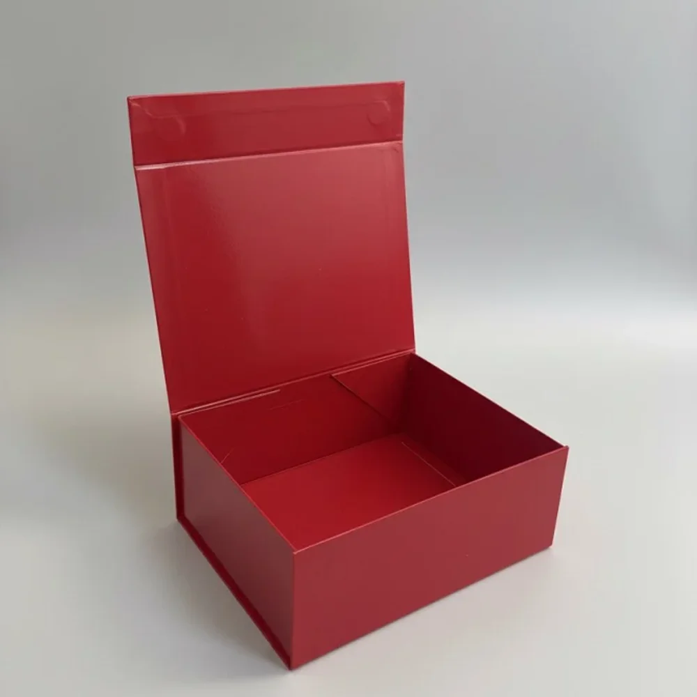 Rigid Gift Box with Ribbon Tie Closure - Packaging & Printing by Hindustan Handmade Paper Products