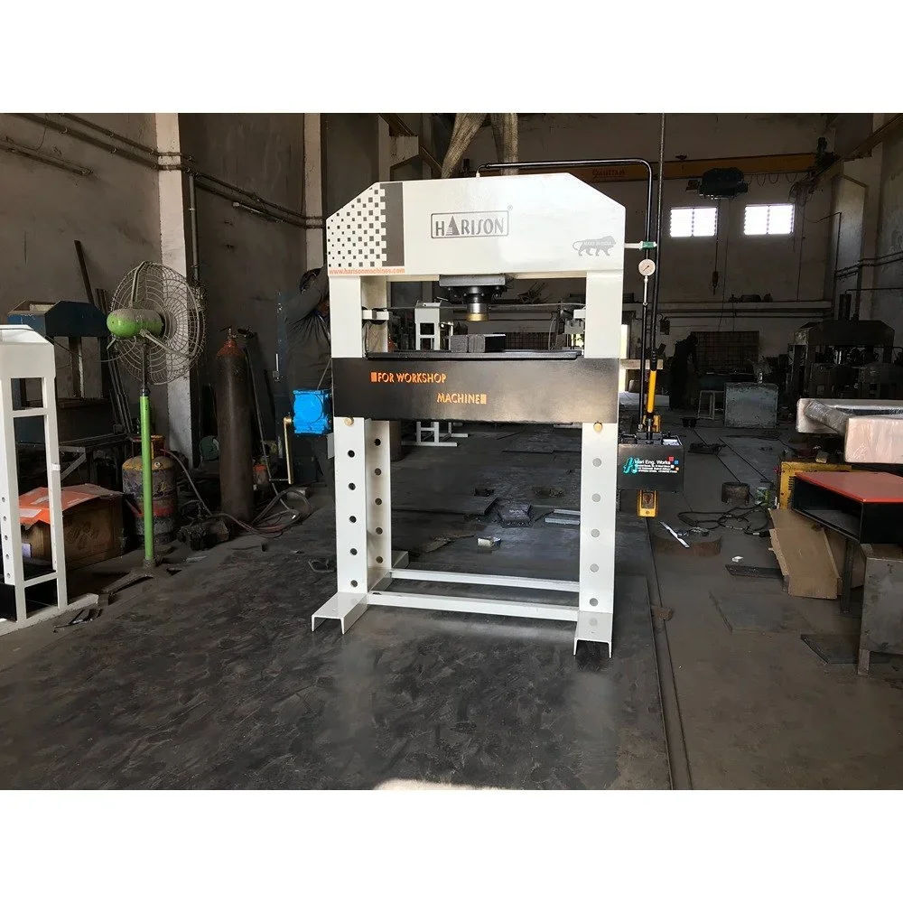 400 Ton Semi Automatic H Frame Hydraulic Press - Machinery & Equipment by Hari Engineering Works
