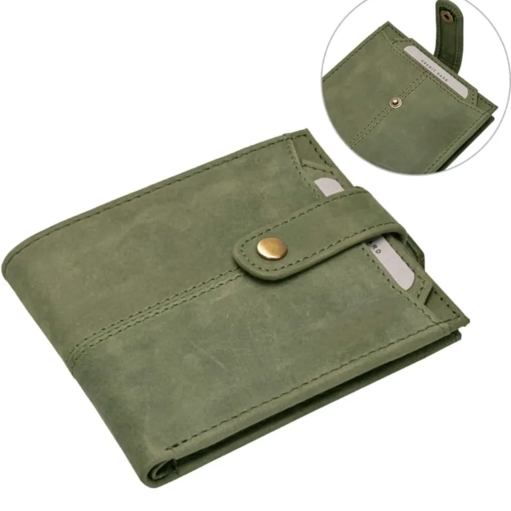 Genuine Leather Wallet for Men - Footwear, Bags & Leather Goods by M/S. K G N Enterprise