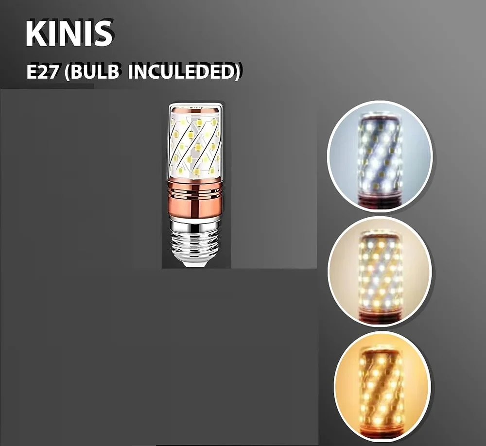 Kin Chandelier Tribulb - Furniture & Interiors by Shankar Lights