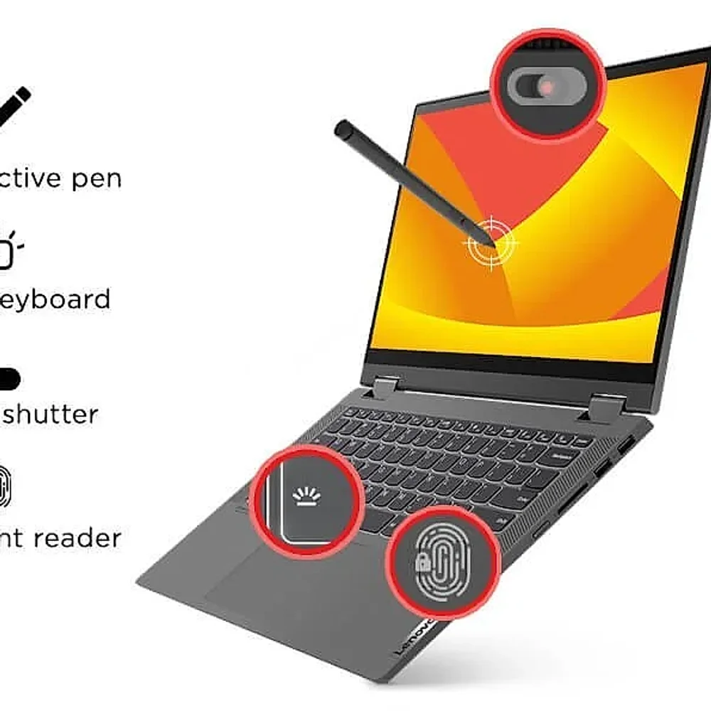 Lenovo Ideapad Flex 5 14" FHD Touchscreen Laptop - Electronics & Electrical by Max It World NX