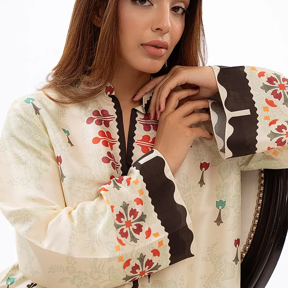 Digital Printed BSY Fabric Cord Set - Textiles & Apparel by Ayzel Pvt. Ltd.