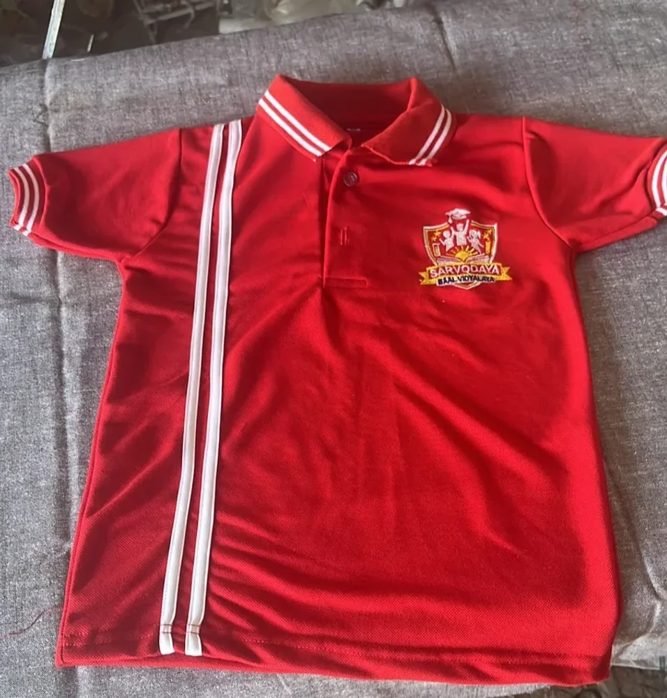 Polycotton School Uniform Polo T-Shirts - Textiles & Apparel by Singh Sahab Industries