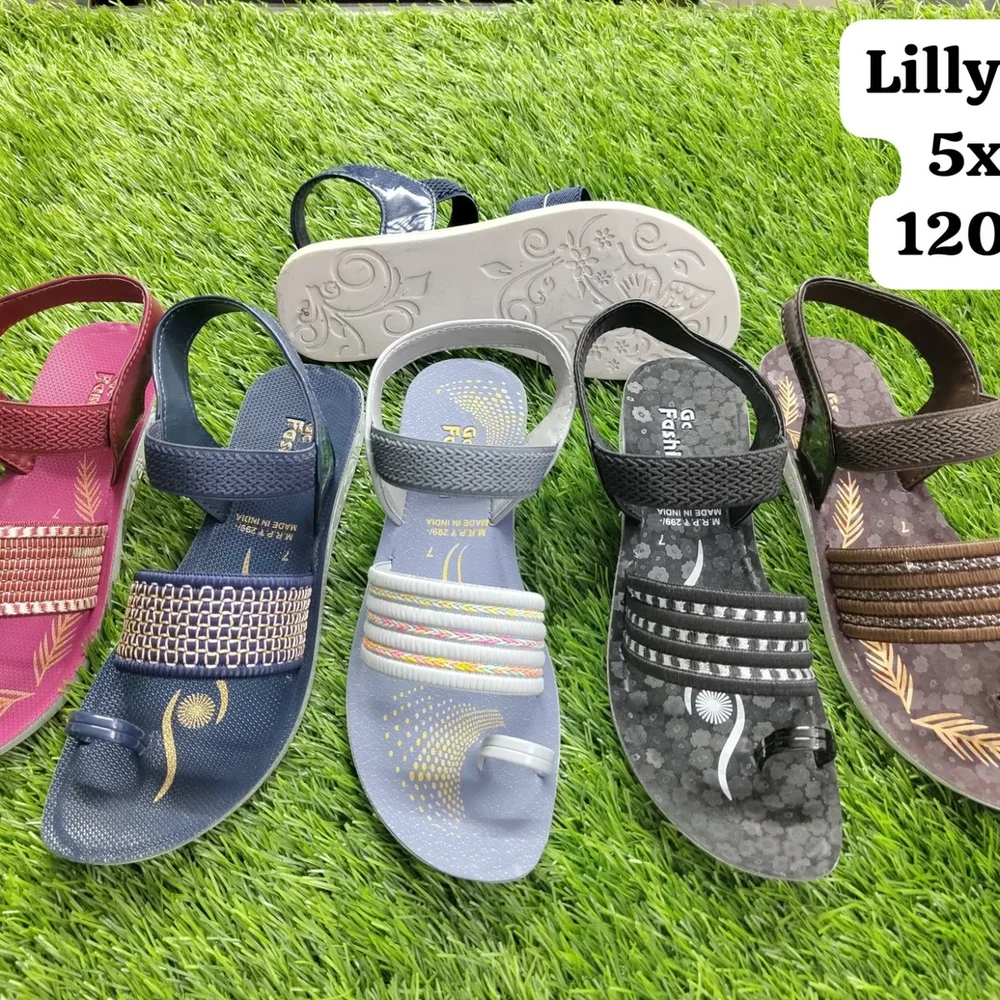 Women Pu Slipper - Footwear, Bags & Leather Goods by Genzis Footwear