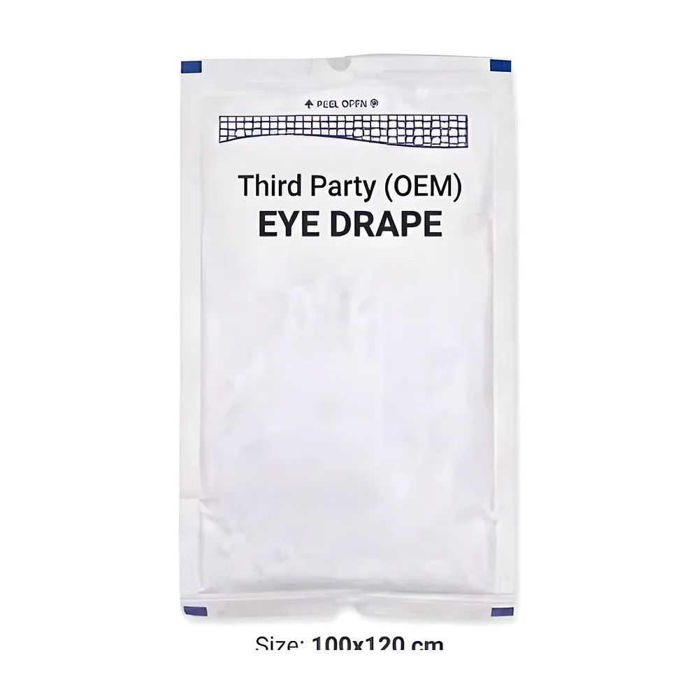 ETO-Sterilized Non-Woven Eye Drape 100x120 cm - Healthcare & Medical by Wecare
