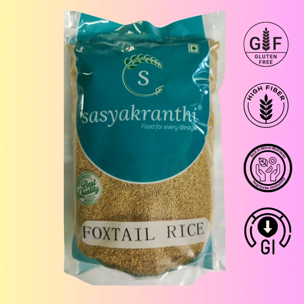 Sortex Grade Foxtail Millet - Food & Agriculture by Sasyakranthi Agro and Food Products Pvt.