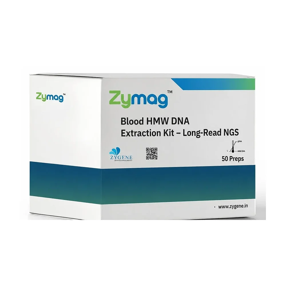 Zymag™ Long Read NGS Blood DNA Extraction Kit - Healthcare & Medical by ZyGene Biotechnologies Pvt. Ltd.