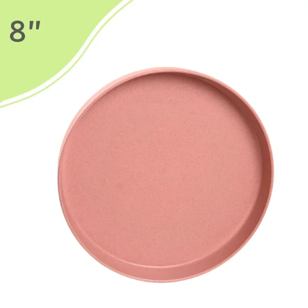 Eco-Friendly Round Plates - Home & Kitchen by Monday and Co.