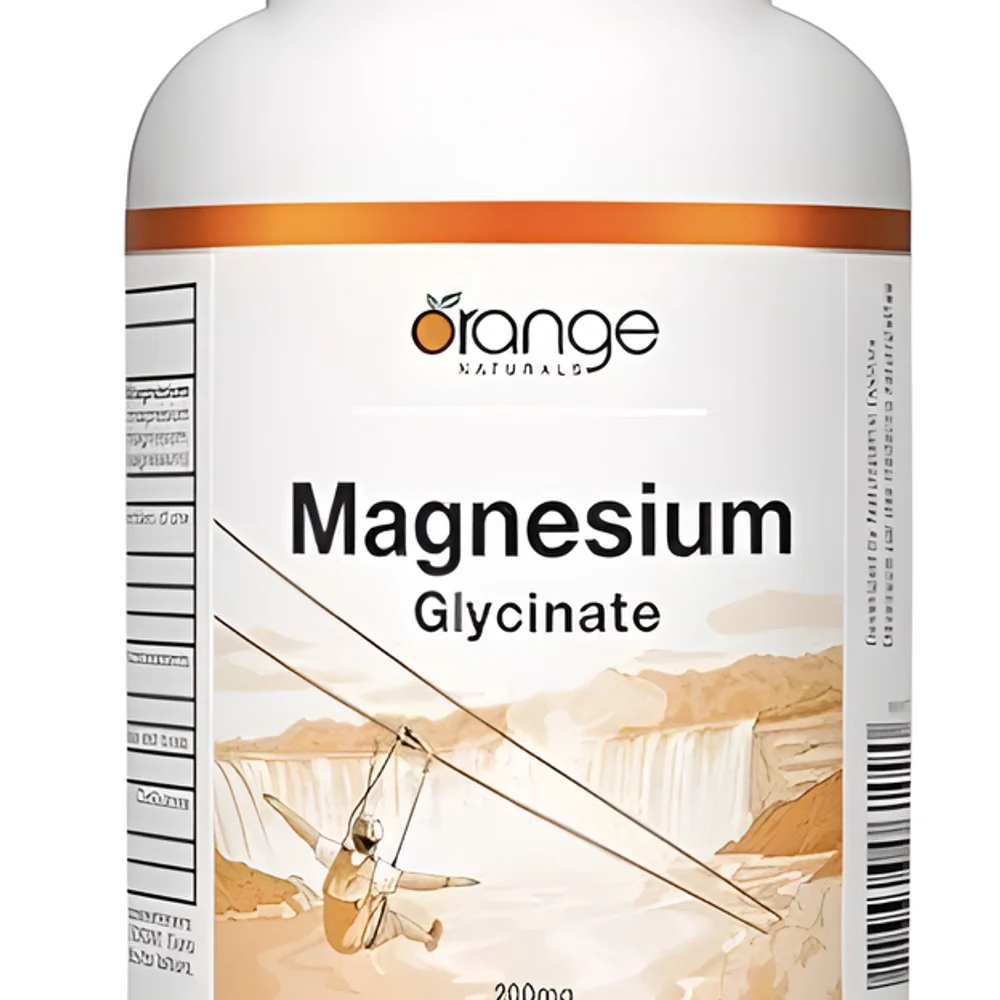 Orange Naturals Magnesium Glycinate Capsules - Healthcare & Medical by Orogen Naturals