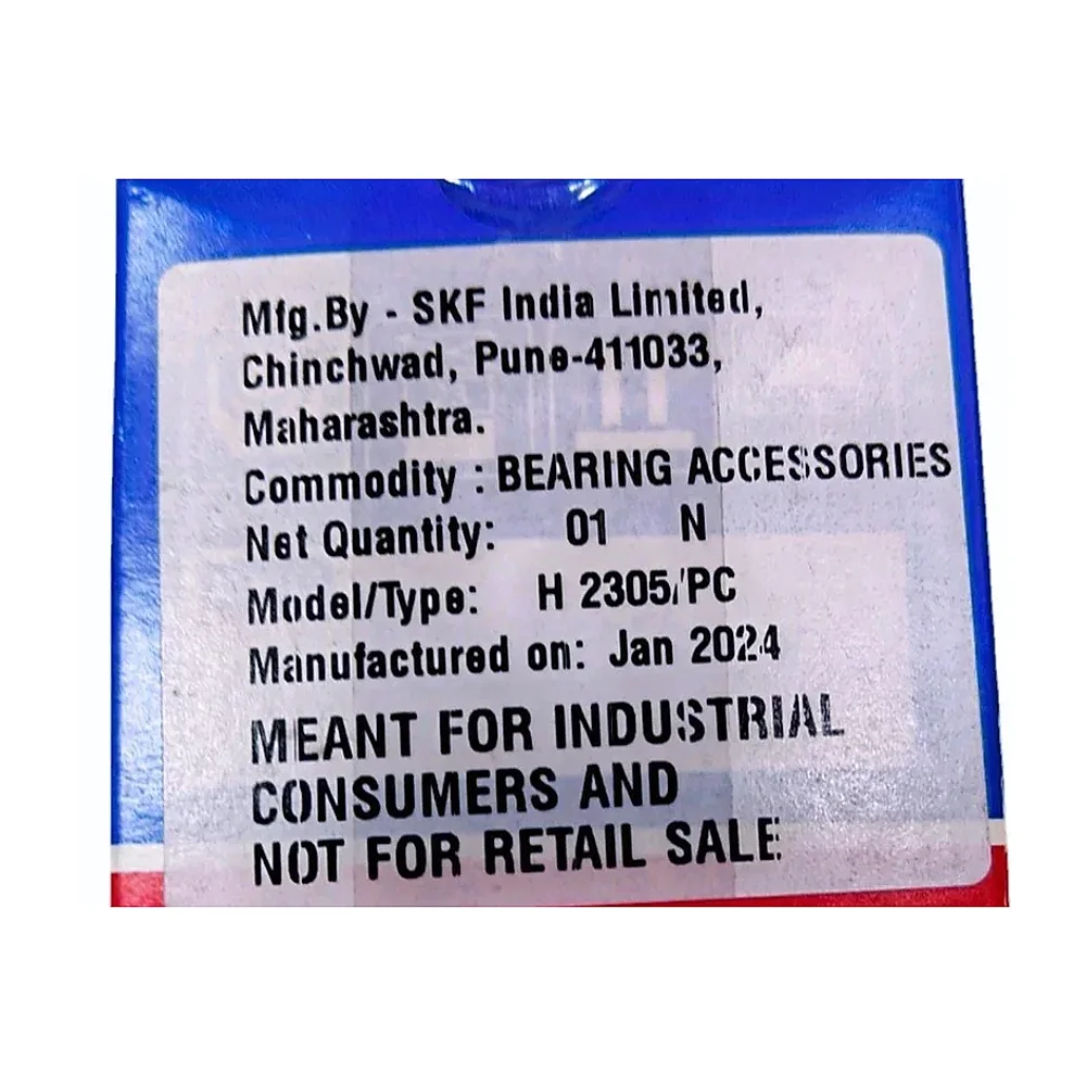 SKF H 2305/PC Bearing Accessory - Industrial Supplies & Tools by Axis Sales Corp.
