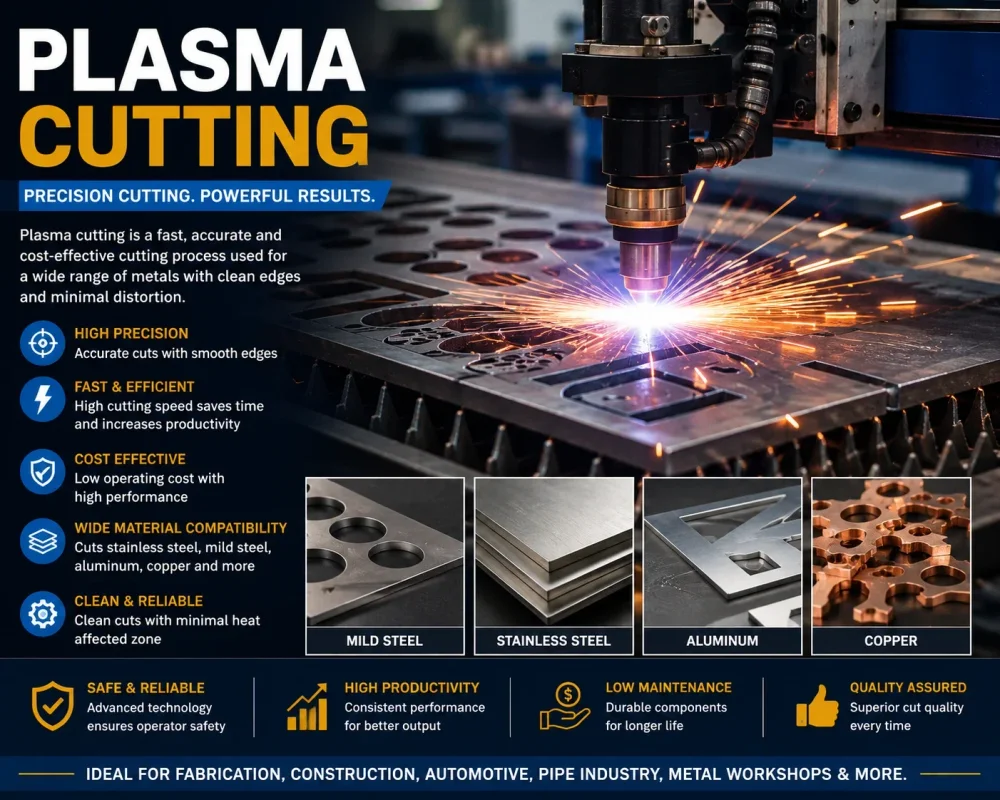 Industrial Plasma Cutting Service - Metals & Alloys by Digital Electronics