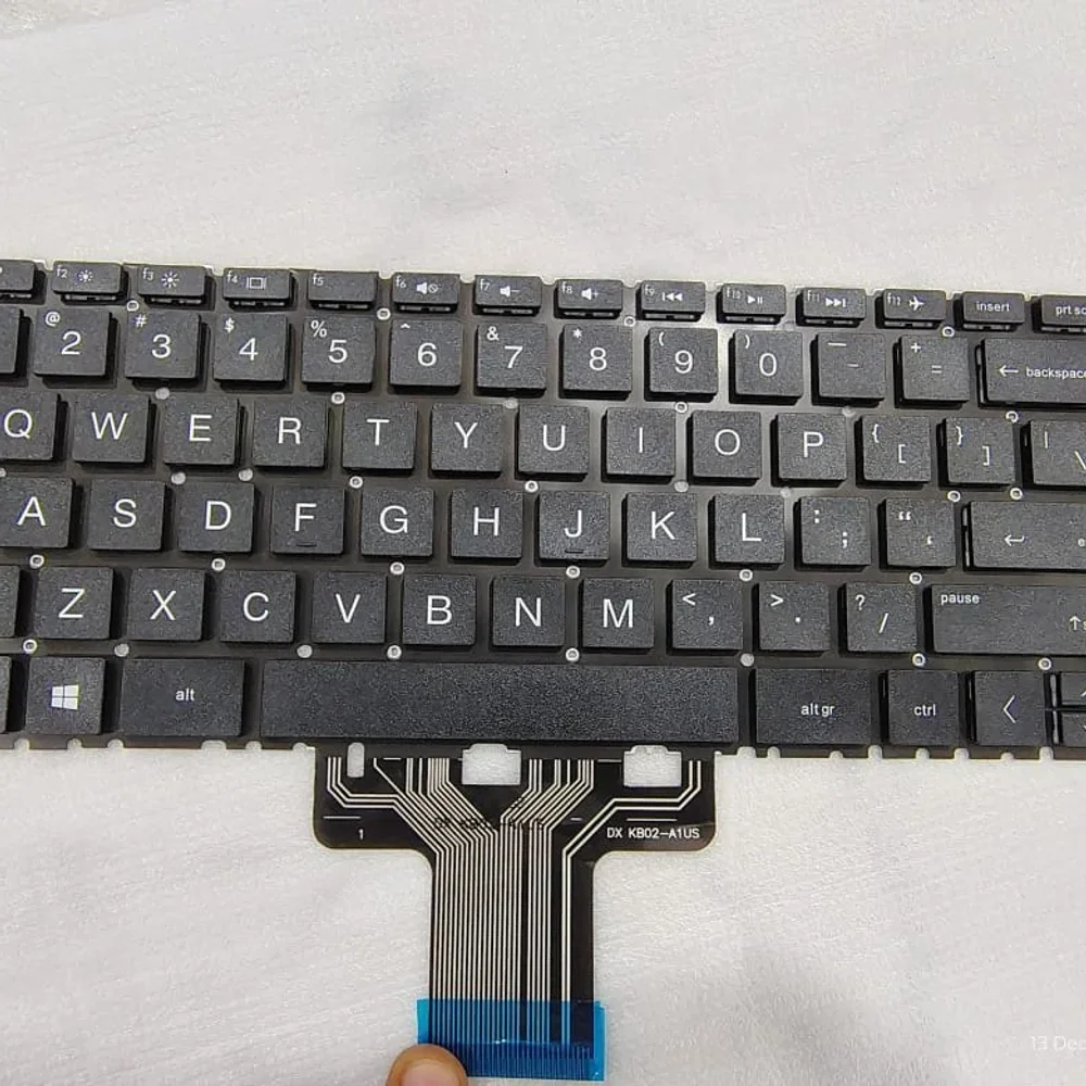 HP 240 G7 Wired Laptop Keyboard - Electronics & Electrical by Kingfast Technologies