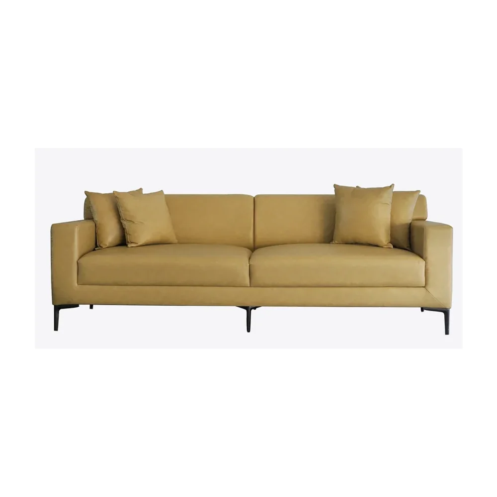 Leatherette Standard Sofa - Furniture & Interiors by Wooden Owl Design Pvt. Ltd.