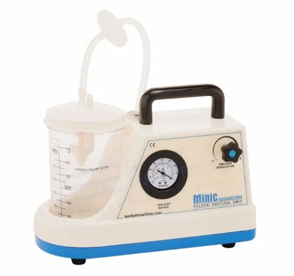Minic Portable Medical Suction Machine - Healthcare & Medical by Accurate Surgicals