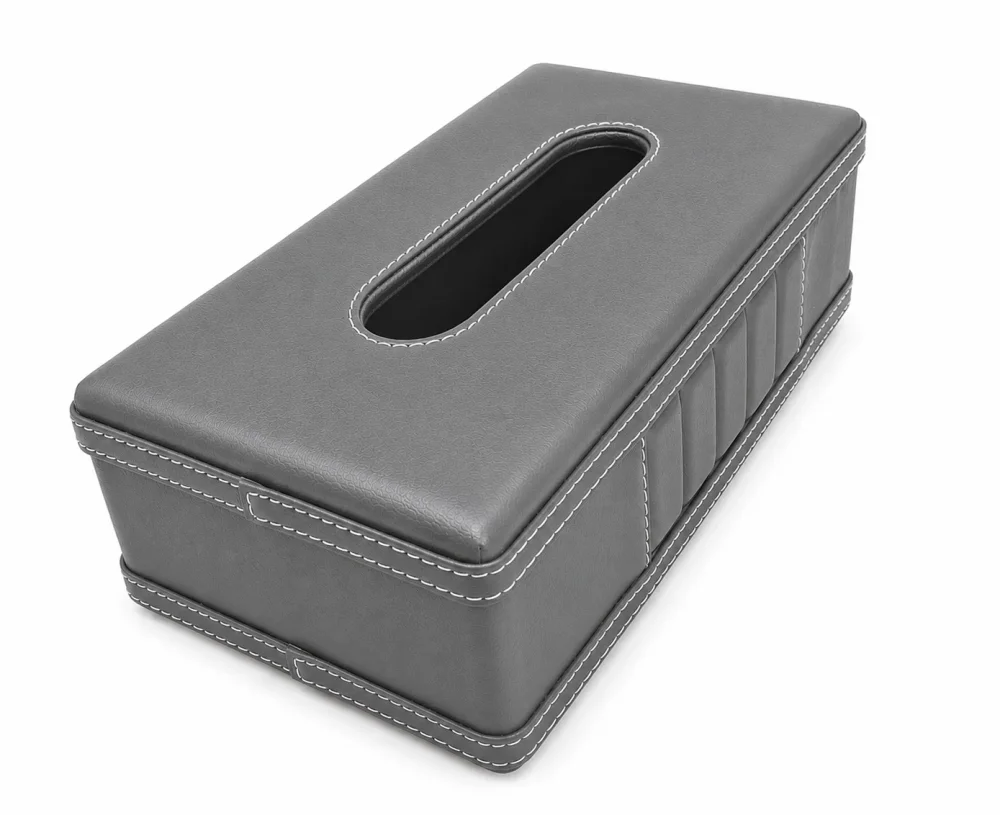 Titanium Floating Design Tissue Box Holder - Home & Kitchen by SB Leather & Home Furnishing LLP