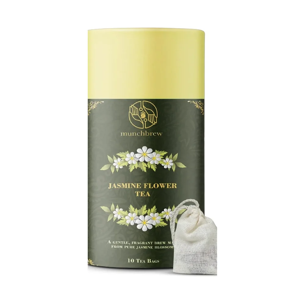 MunchBrew Jasmine Tea Bags - Food & Agriculture by Innoskape India Pvt. Ltd.