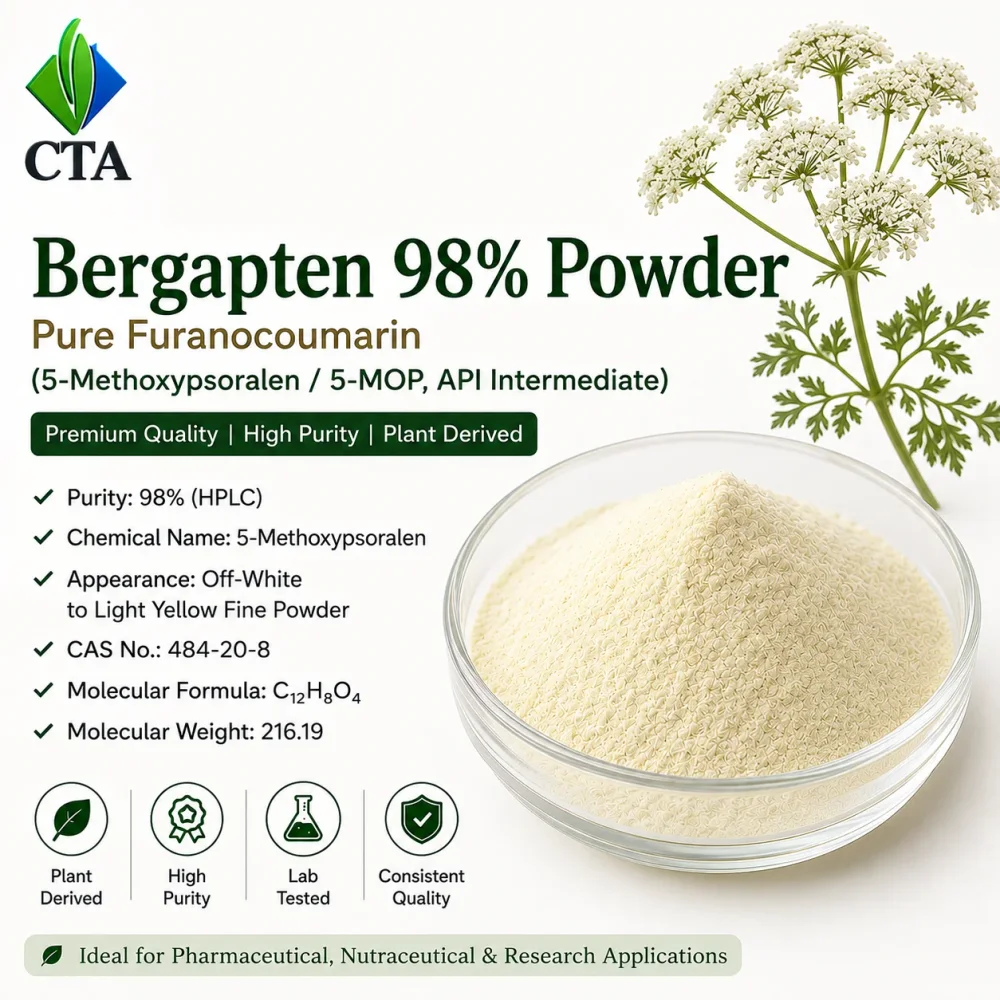 5-Methoxypsoralen API Intermediate Powder - Chemicals & Raw Materials by Central Trade Agency Pvt. Ltd.