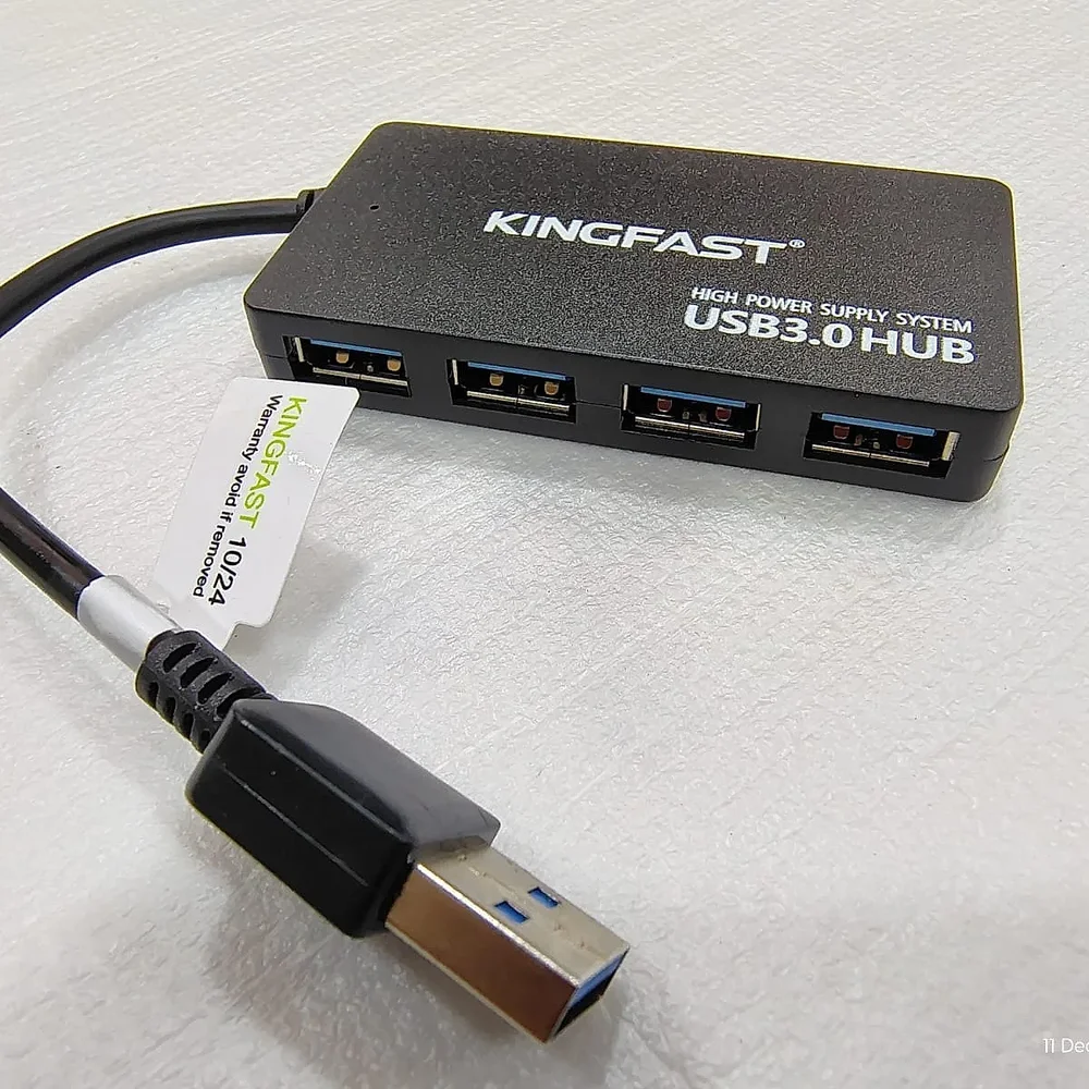 Kingfast 4 Port USB 3.0 Hub - Electronics & Electrical by Kingfast Technologies