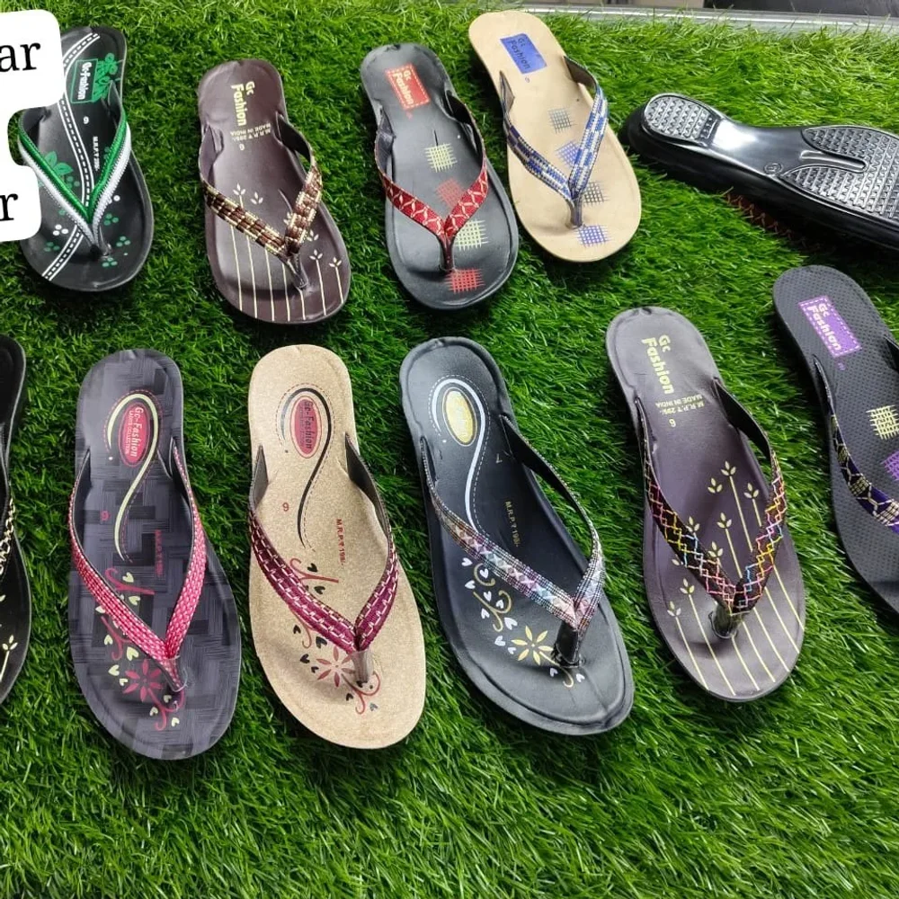 Ladies Pu Slippers - Footwear, Bags & Leather Goods by Genzis Footwear