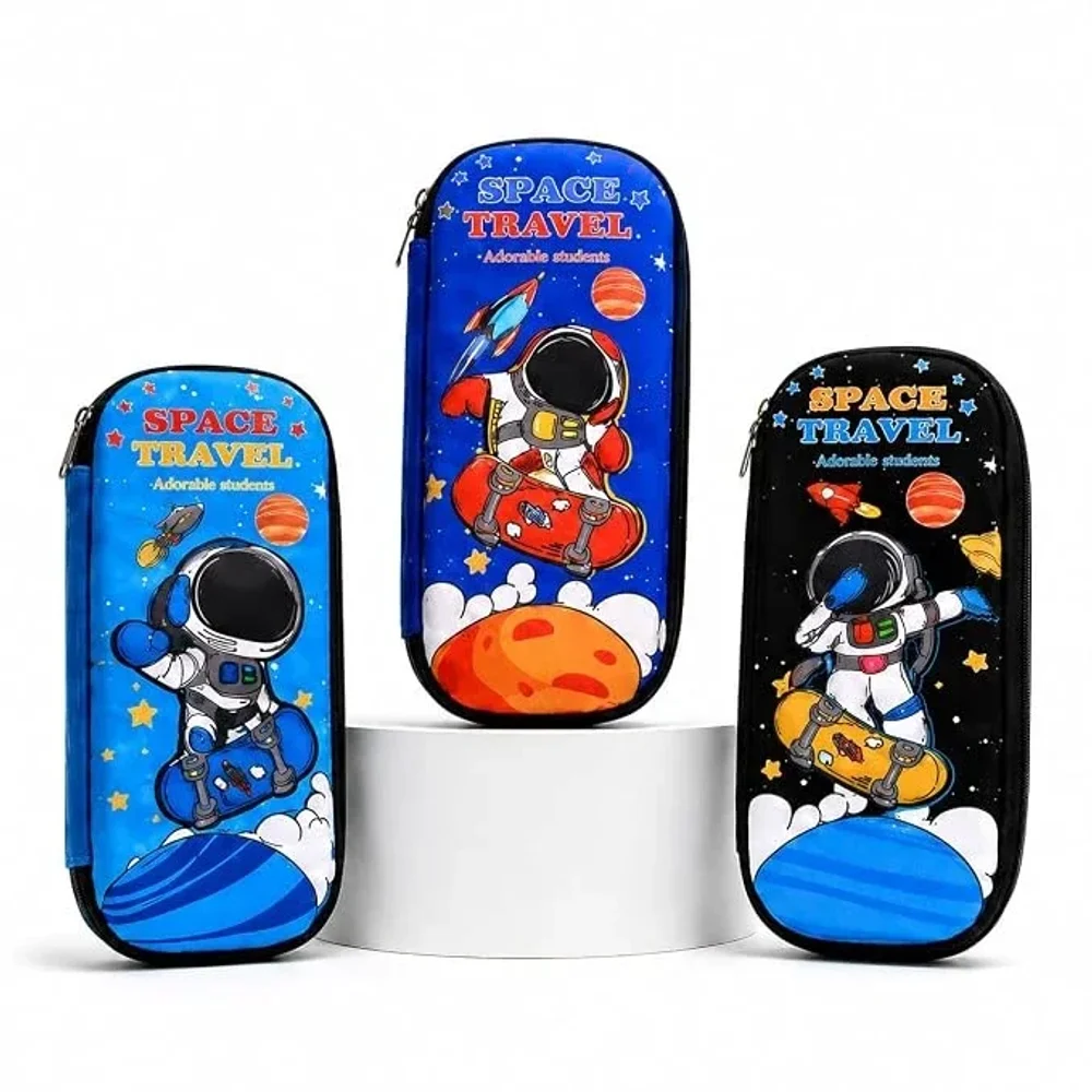 Space Travel Theme Pencil Case Combo Pack - Footwear, Bags & Leather Goods by Unique Enterprises
