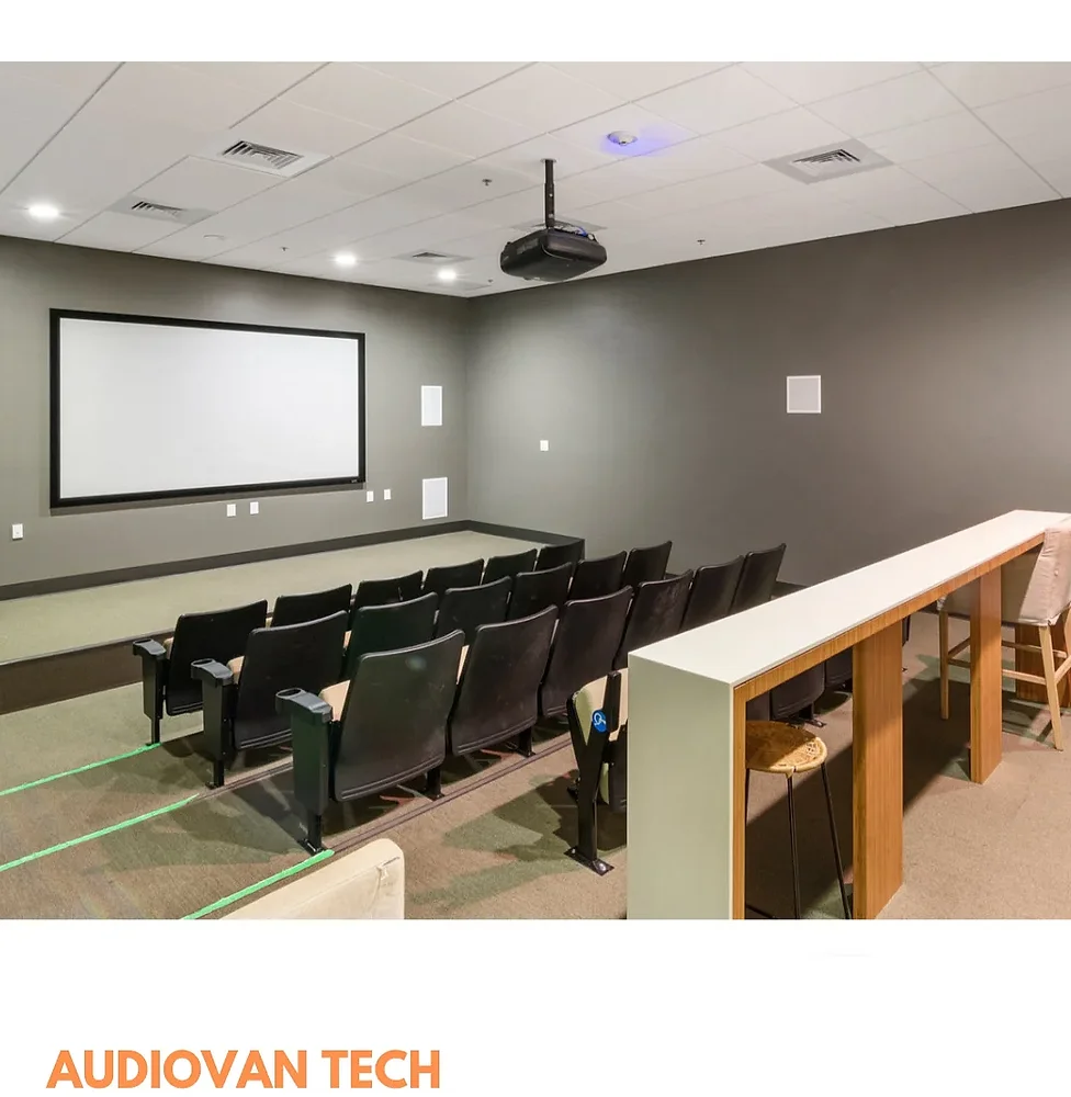 92-inch 16:9 Fixed Frame Projector Screen - Electronics & Electrical by Audiovan Tech Mumbai