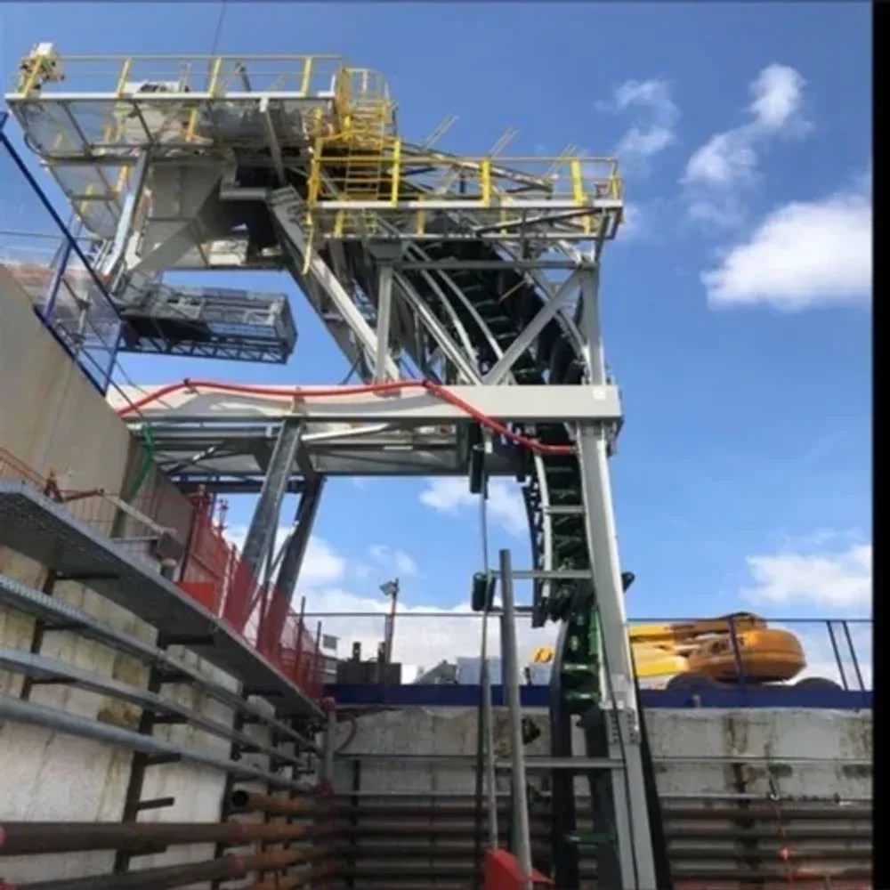Inclined Belt Conveyor for Mining - Machinery & Equipment by Vartech Weighing Systems Pvt. Ltd.