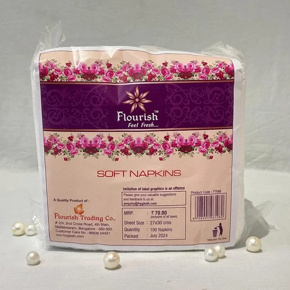 Premium Table Napkins - Textiles & Apparel by Flourish Trading Co.