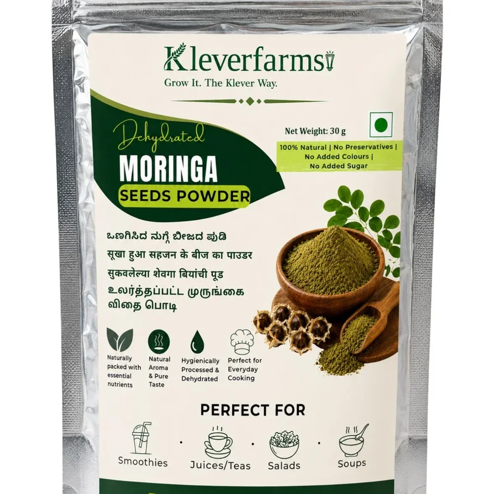 Moringa Seeds Powder - Food & Agriculture by Kleverfarms Agritech