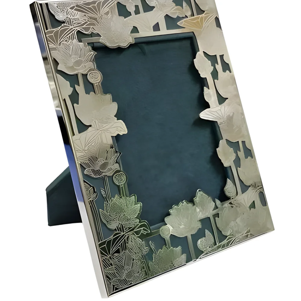 Gold Metal Vintage Tabletop Photo Frame - Home & Kitchen by Indian Aura Crafts Expo