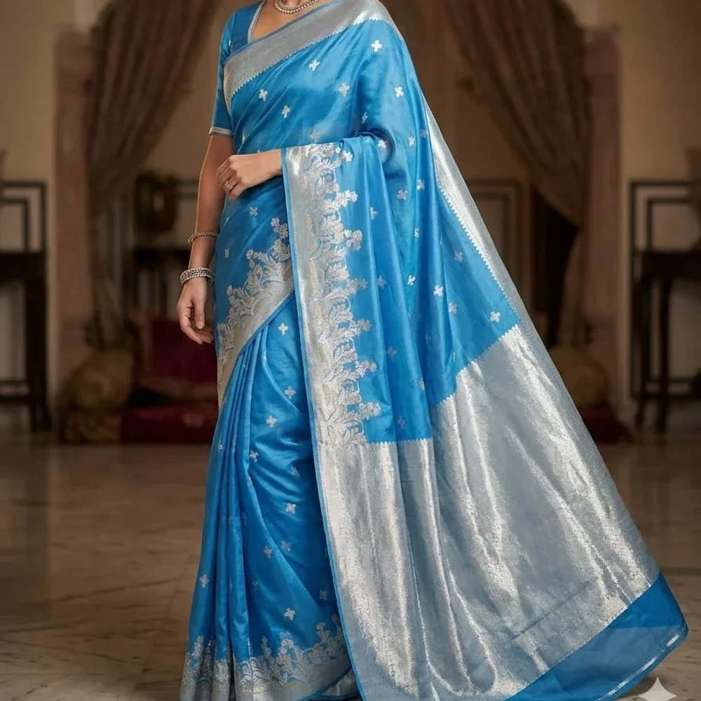 Banarasi Silk Saree - Textiles & Apparel by Toufeeque Ahmad