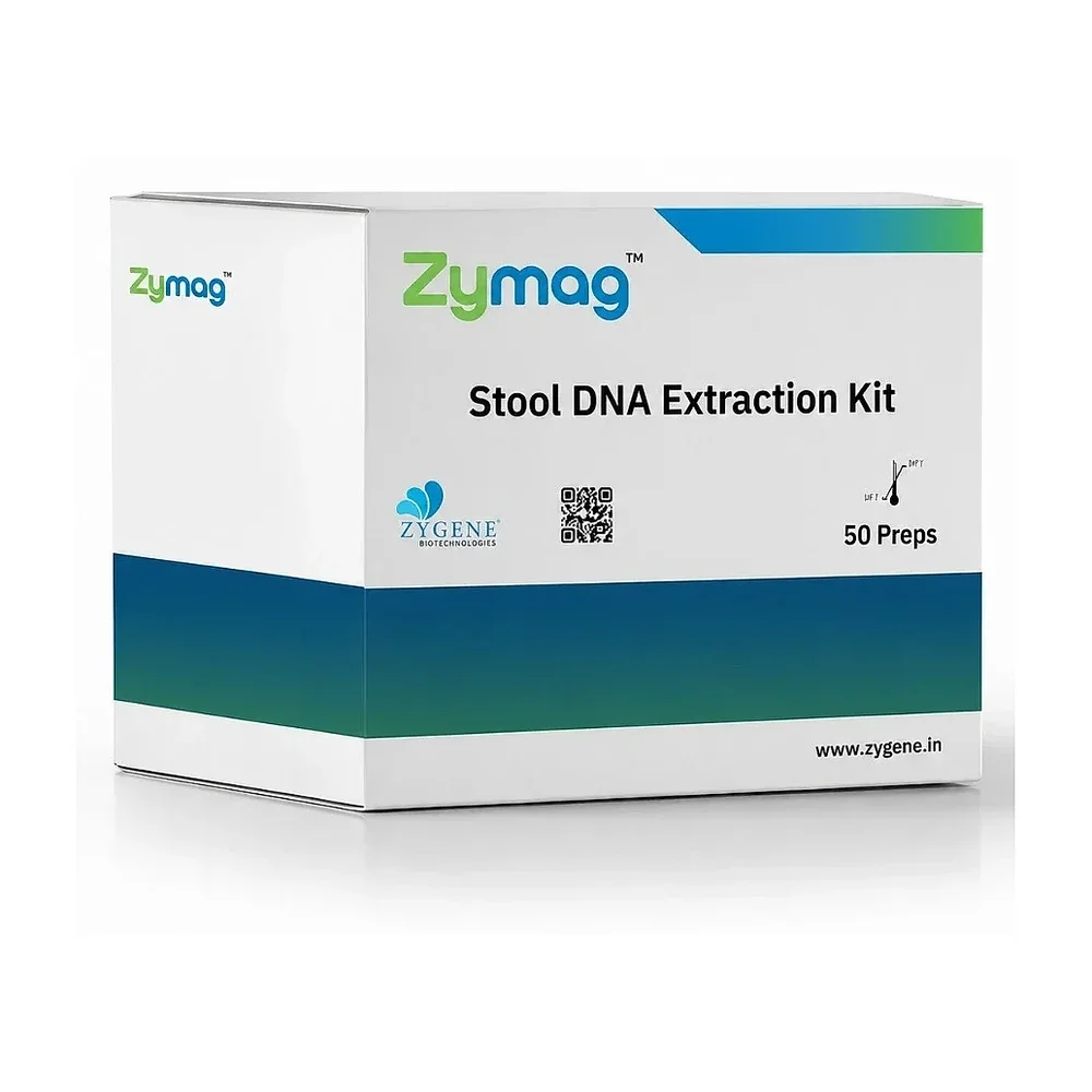 Zymag™ Stool DNA Extraction Kit, 50 Preps - Healthcare & Medical by ZyGene Biotechnologies Pvt. Ltd.