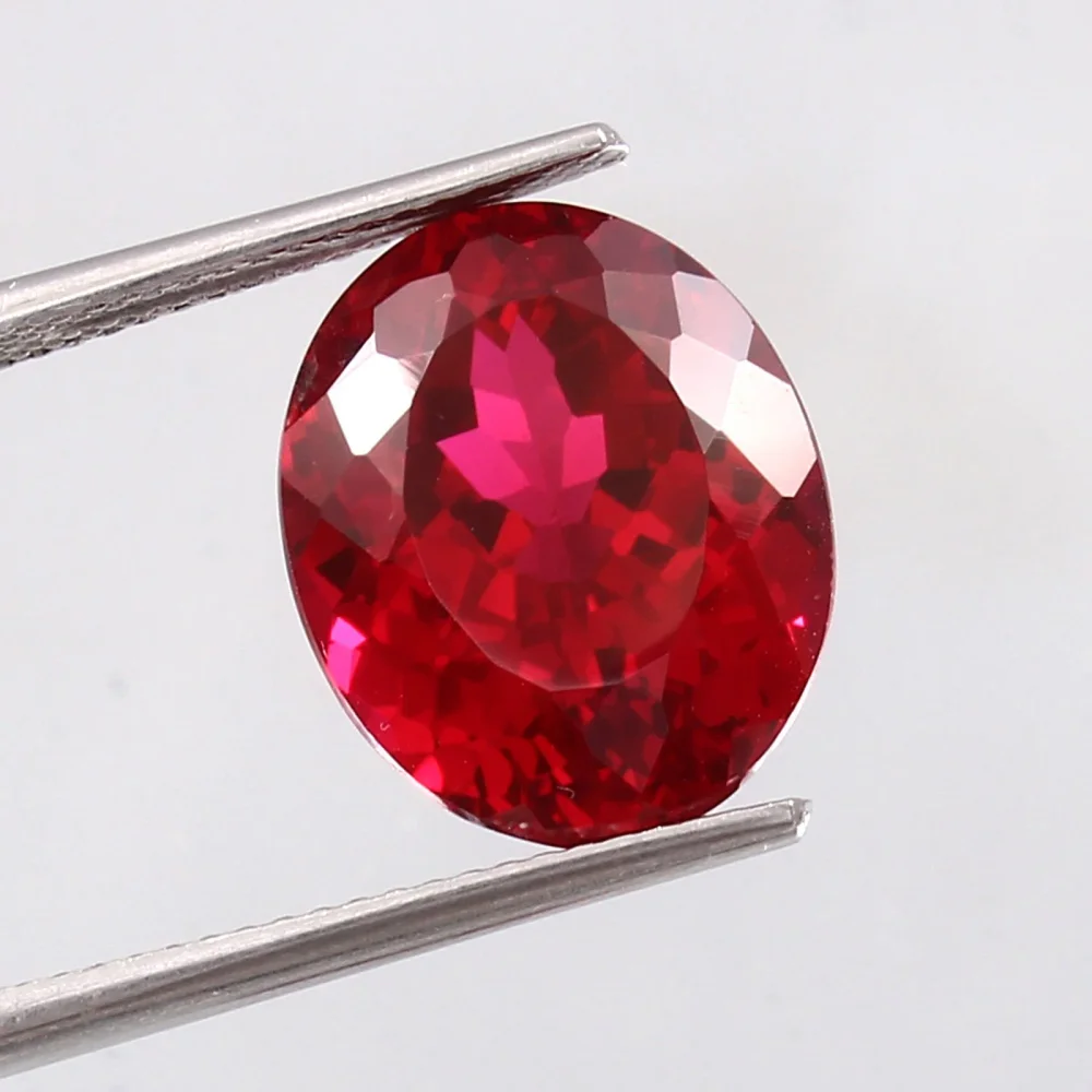 Synthetic Ruby Gemstone - Gems & Jewelry by Adnan Gems Art