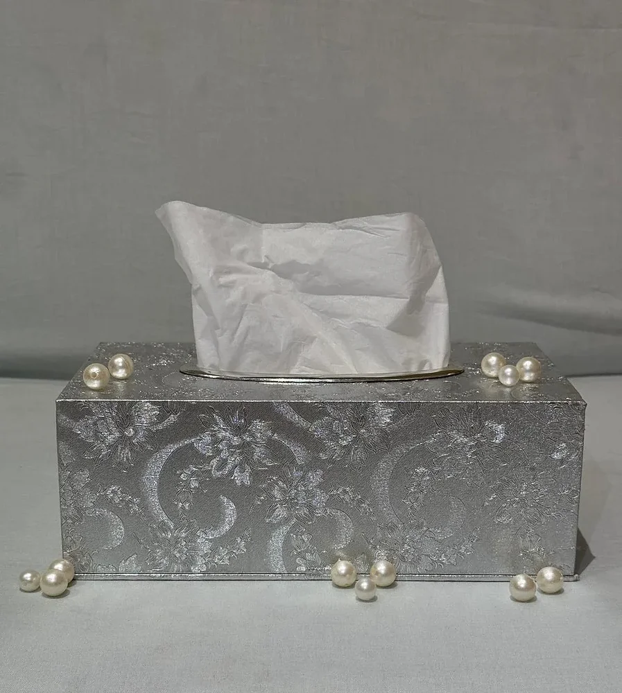 Leather Refillable Tissue Box - Home & Kitchen by Flourish Trading Co.
