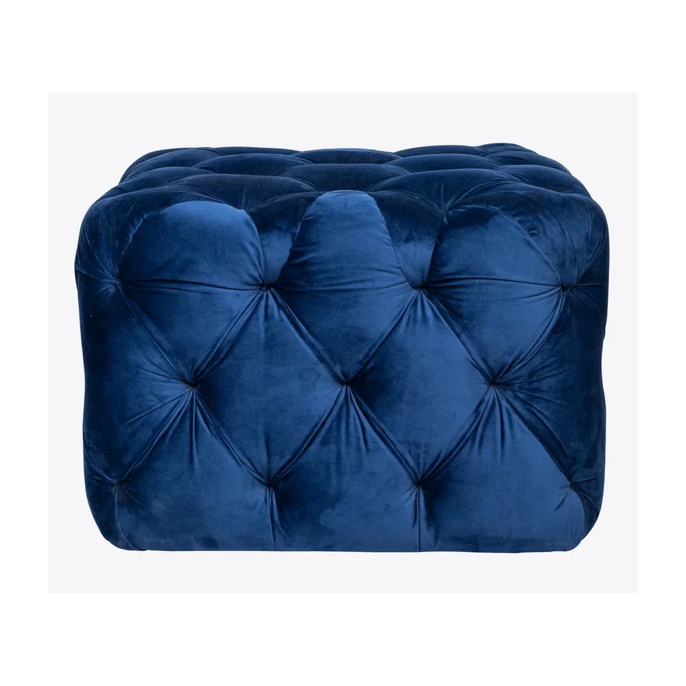 Tufted Upholstery Pouffe - Furniture & Interiors by Wooden Owl Design Pvt. Ltd.