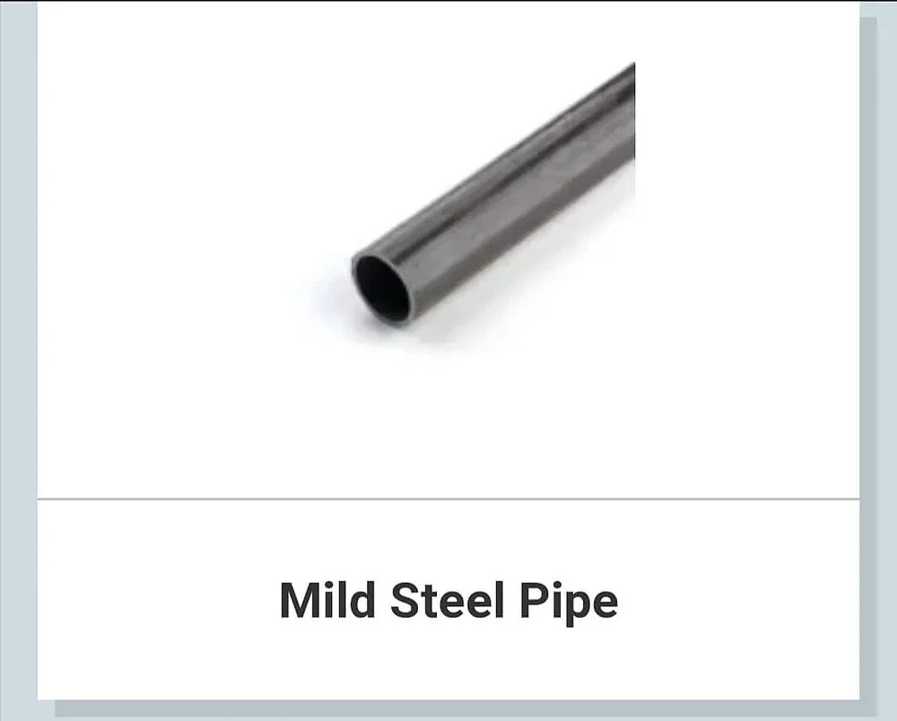 Mild Steel Pipe - Metals & Alloys by Hind Corp.