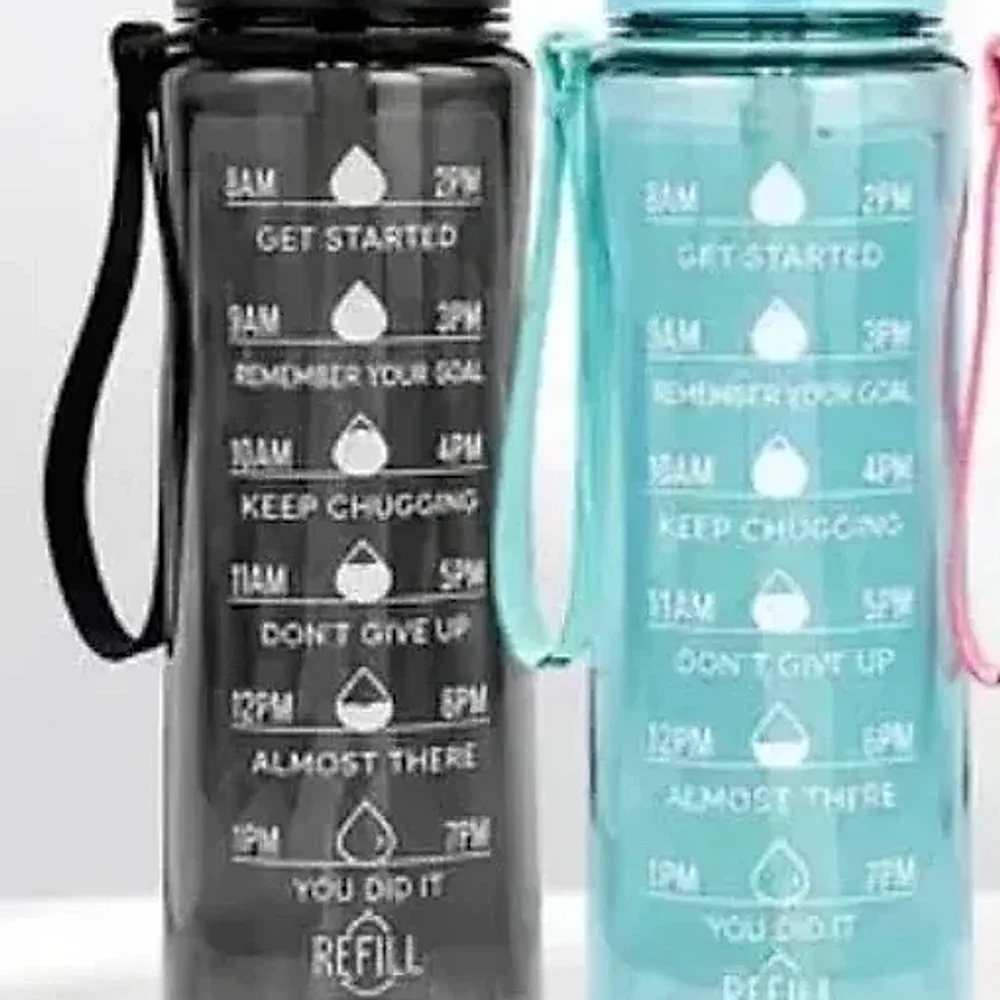 Plastic Leak-Proof Water Bottle - Home & Kitchen by R.S. Traders