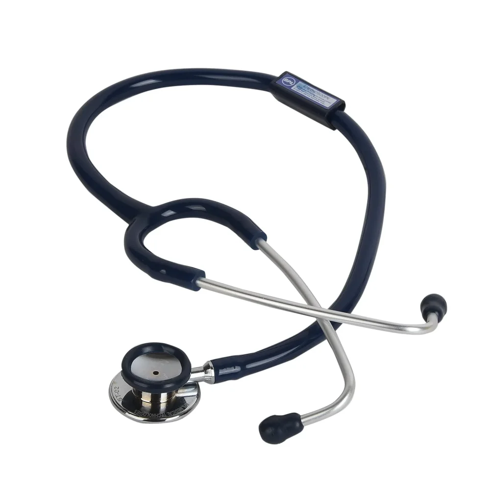 BPL ST-02 Single Sided Stethoscope with Medical Grade PVC Tubing - Healthcare & Medical by Accurate Surgicals