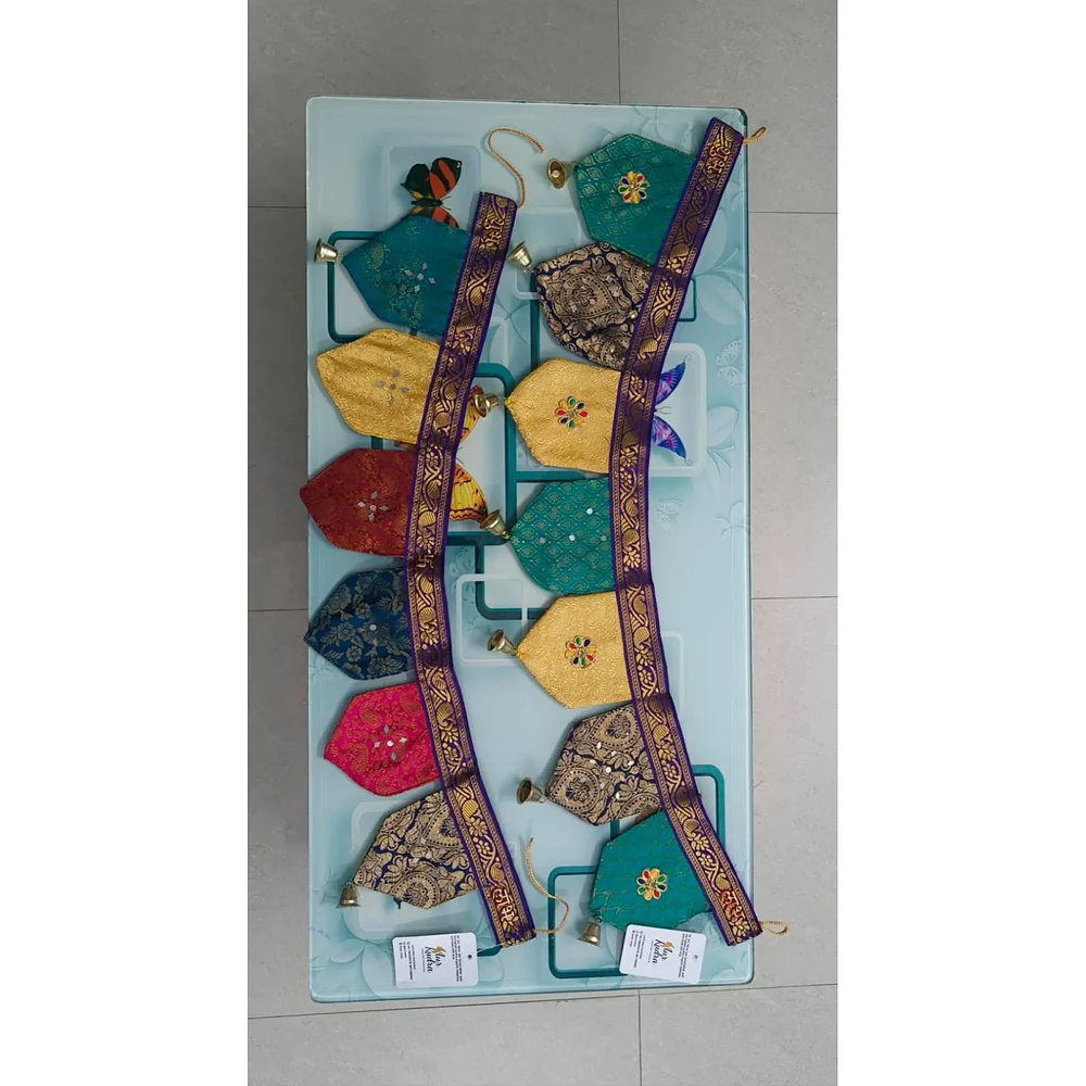 Handmade Fabric Toran - Home & Kitchen by Dial Points Solutions