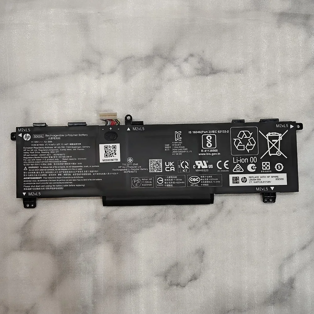 HP SD03XL Rechargeable Li-ion Laptop Battery - Electronics & Electrical by Kingfast Technologies