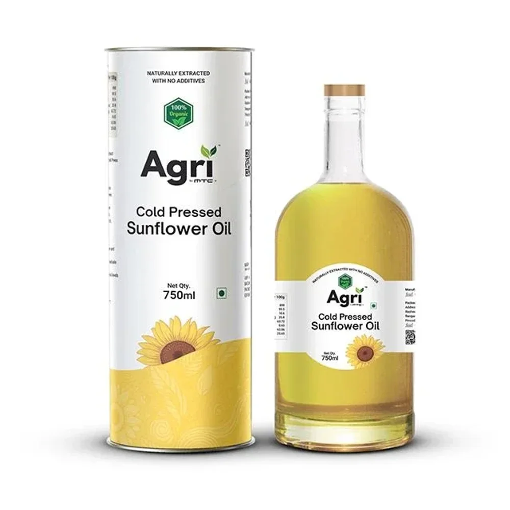 Sunflower Cold Pressed Oil - Food & Agriculture by MTC Agri Pvt. Ltd.