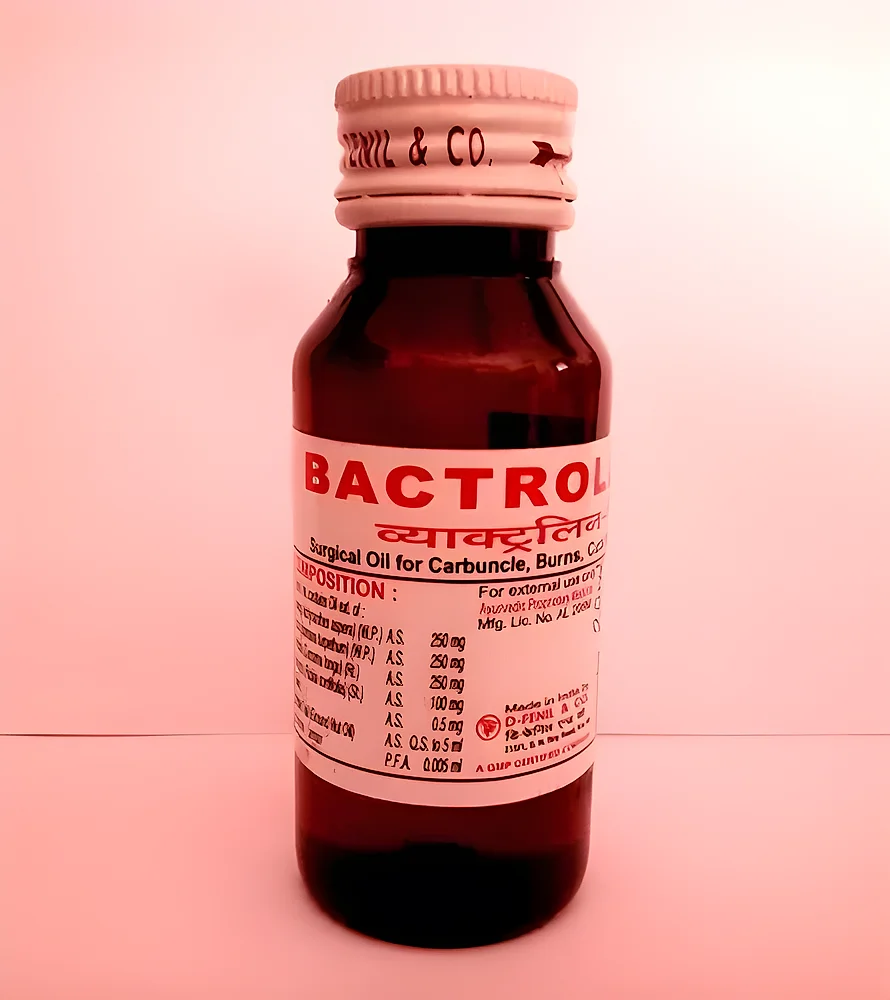 BACTROL Ayurvedic Medicated Surgical Oil 5ml - Healthcare & Medical by M/S. D-Fenil & Co.