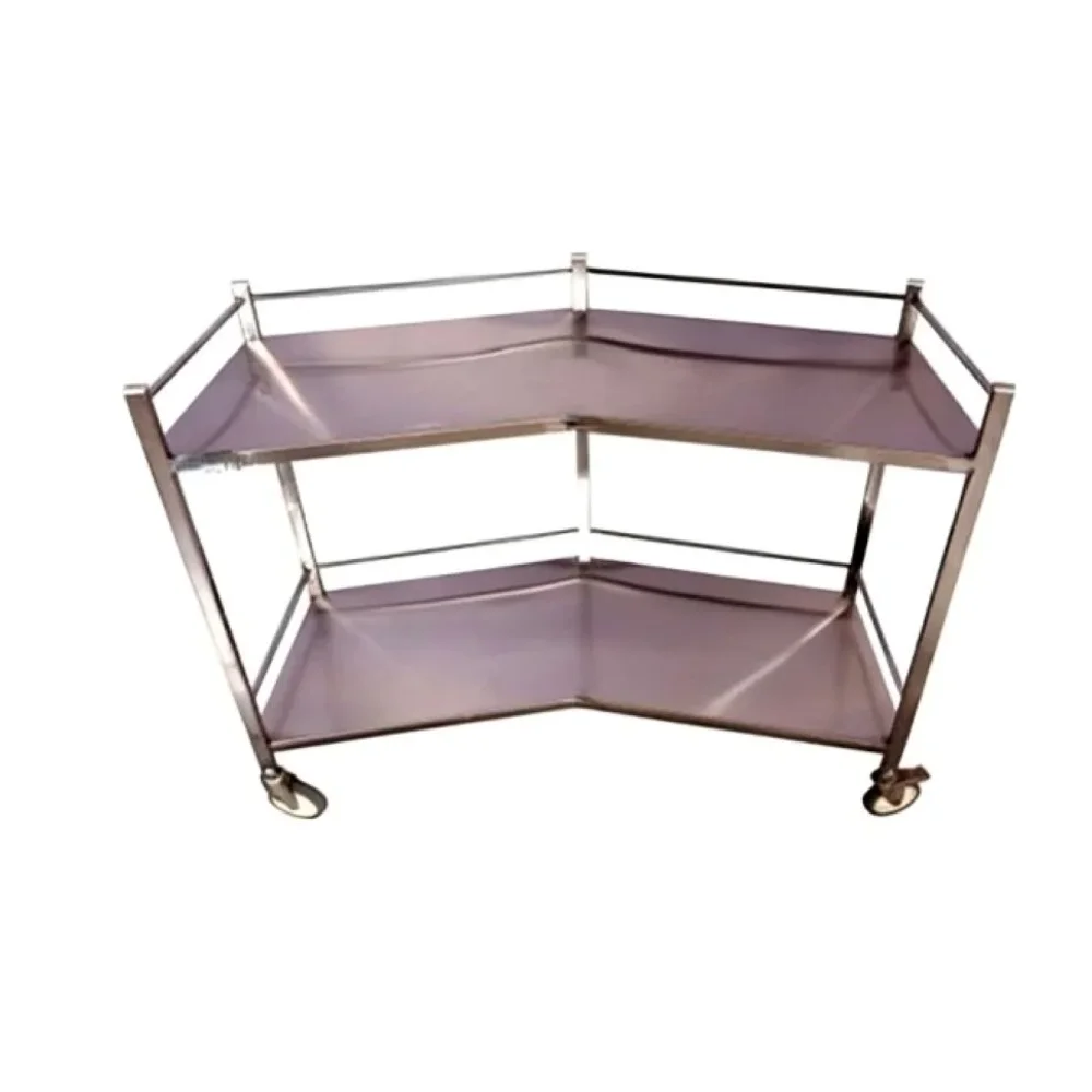 Polished SS Surgical Instrument Trolley - Healthcare & Medical by Medicom International