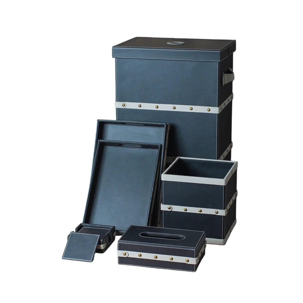 Box Design Storage Set - Home & Kitchen by SB Leather & Home Furnishing LLP