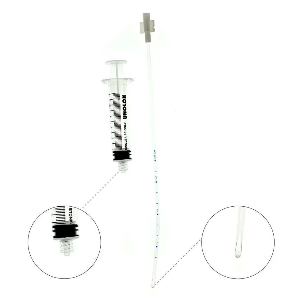 Disposable Endometrial Biopsy Curette with Syringe - Healthcare & Medical by Lumen Surgicals